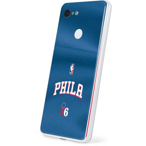 NBA Philadelphia 76ers Jersey Google Pixel 3 Skin